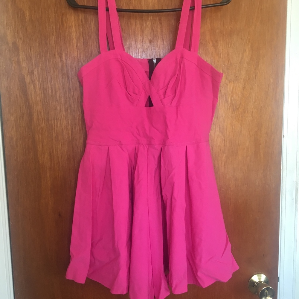 New Hot Pink Mini Dress